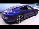 The new Porsche Taycan Turbo presented at the 2019 IAA
