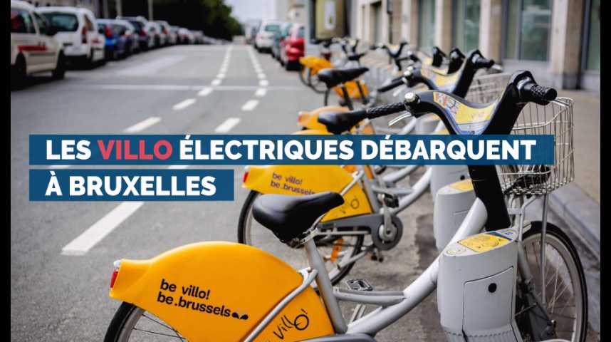 Les Villo! électriques débarquent à Bruxelles fin septembre