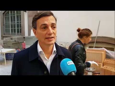 Alain Fontanel décrit le "5e Lieu" de la place du Château à Strasbourg