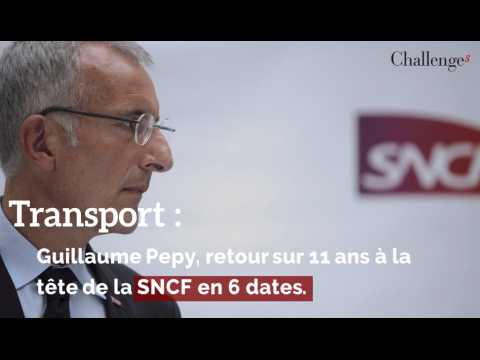 Transport: Guillaume Pepy, retour sur 11 ans à la tête de la SNCF en 6 dates.