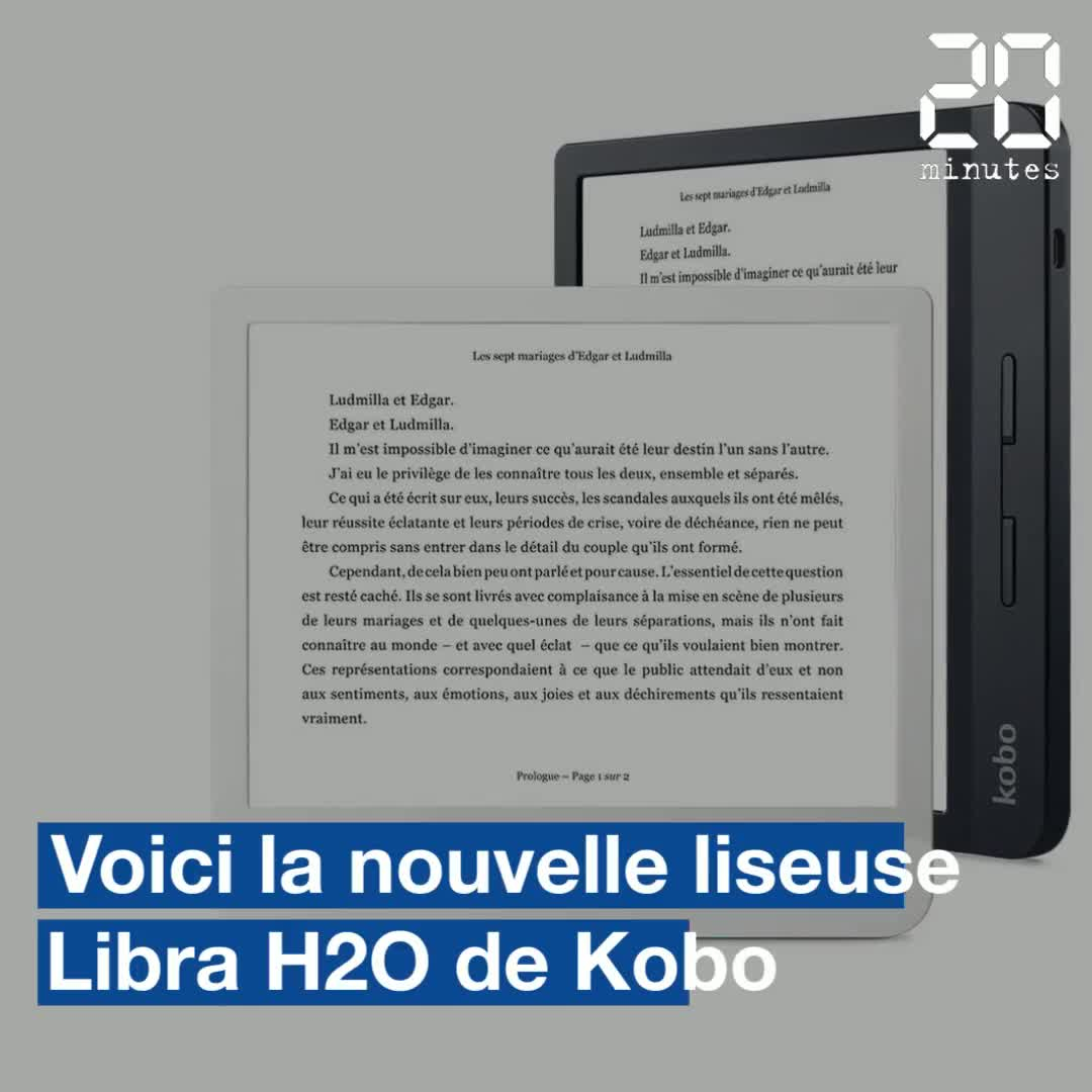 Liseuse numérique: La Kobo Libra H2O à l'essai