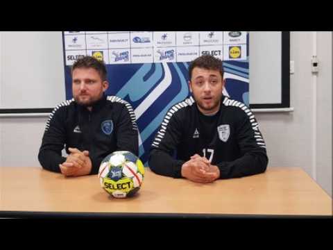 Conférence de presse du GNMHB avec Benjamin Braux et Steeven Bois