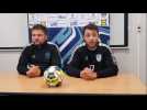 Conférence de presse du GNMHB avec Benjamin Braux et Steeven Bois