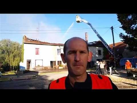 Rennes-sur-Loue (Doubs): un incendie ravage un gîte