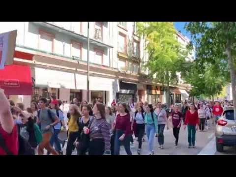 Entre 350 et 400 marchent pour le climat au centre-ville d’Épinal
