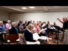 Le choeur des Glandières de Longeville-lès-Saint-Avold chantent pour les moines de Tibhirine