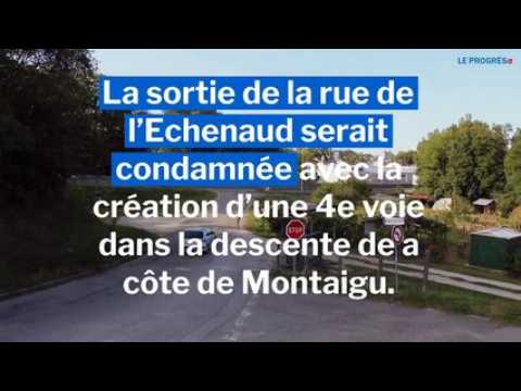 Lons: la rue de l’Echenaud et la sortie sur la côte de Montaigu serait condamnées