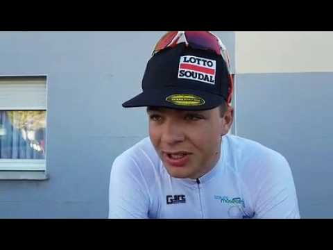 La réaction de Florian Vermeesch, leader du Tour de Moselle