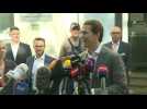 Austria vote: OeVP leader Sebastian Kurz casts his ballot in Vienna