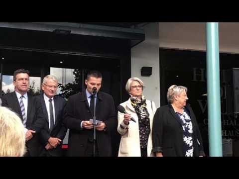Saint-Dié-des-Vosges : hommage à Jacques Chirac