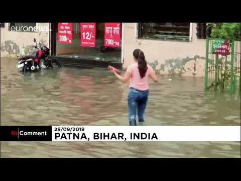 Dozens dead as heavy rains trigger floods in India