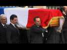 Chirac's coffin and family leave church after funeral - Label : AFPTV - First images - Category : News