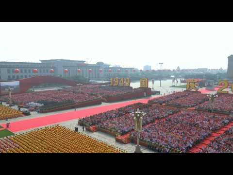 China starts 70th anniversary celebrations