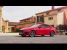 New Jaguar XE Design in Caldera red in Southern France