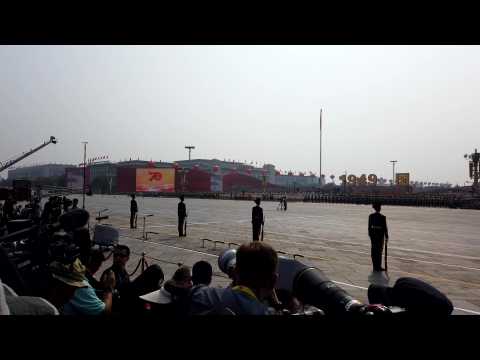 TIMELAPSE: China's huge military parade