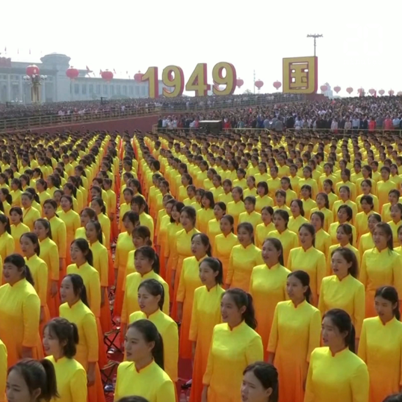 VIDEO. Chine : Les images dingues du défilé du 70e anniversaire du régime communiste