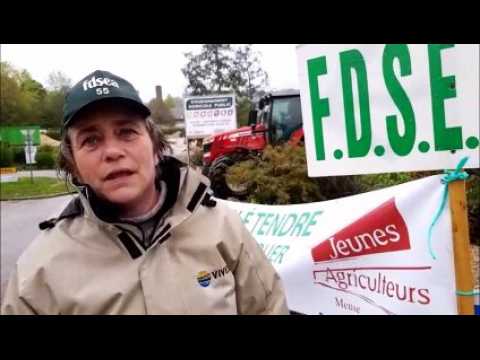 A la rencontre de Céline Maginot, présidente de la Fdsea de la Meuse, qui explique les raisons de la colère