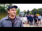 Opération escargot des agriculteurs jurassiens