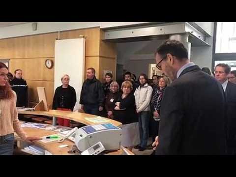 Attaque de la préfecture de Paris : minute de silence à la préfecture de la Meuse à Bar-le-Duc