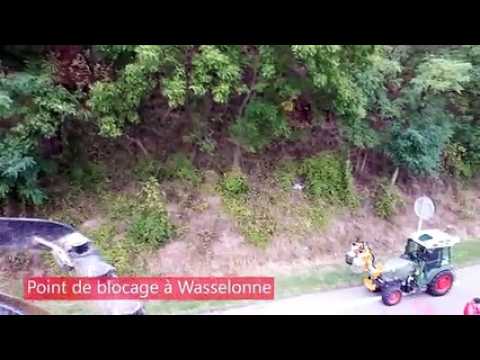 DNA - Interview  du président des JA du Bas-Rhin, et retour en images sur la mobilisation agricole du mardi 8 octobre 2019