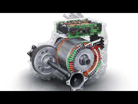 Audi e-tron cooling concept e-motor