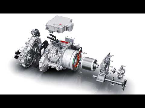 Audi e-tron components e-engine