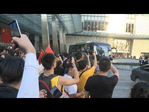 Shanghai: NBA teams leave hotel, head for match
