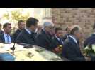 German Interior Minister Horst Seehofer visits Halle synagogue