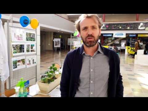 Manuel Grivet organisateur de la fête de la science au campus de la bouloie à Besançon