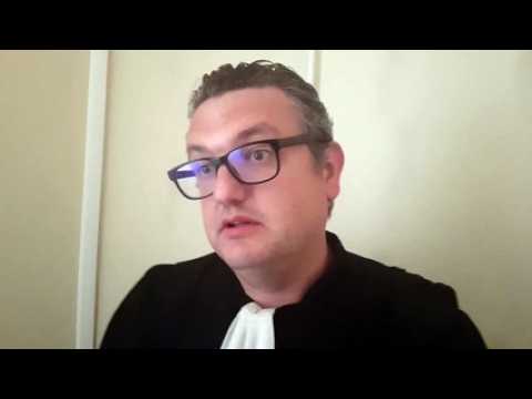 Maître Benjamin Marraud des Grottes, avocat d’une jeune femme poursuivie pour association de malfaiteurs