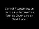 Découverte d'un corps en forêt de Chaux à Belmont