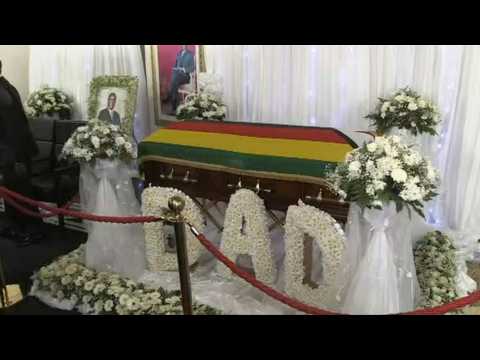 Body of ex-president Robert Mugabe lies in state at his private residence