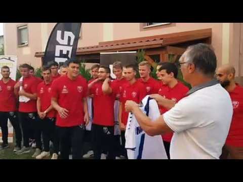 Grand Nancy Métropole Handball : la remise des maillots