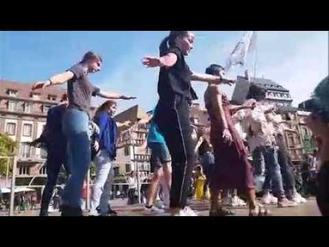 La danse des zombies... et de Miss Zombie 2019 !