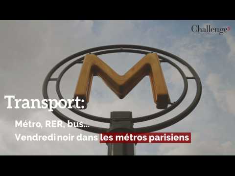 Transport: Métro, RER, bus... Vendredi noir dans les transports parisiens