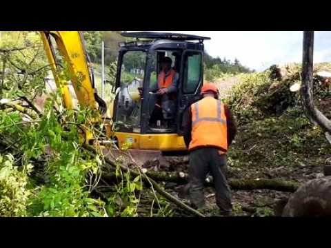 Meuse : défrichement sur le tracé de la future déviation de la RN135