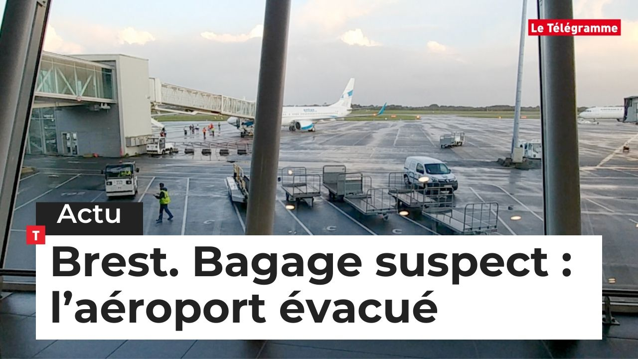 Brest. ​Bagage suspect : l’aéroport évacué ce matin (Le Télégramme)