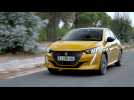Peugeot 208 GT Line in Faro Yellow Driving Video