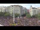More than half million people rally in Barcelona