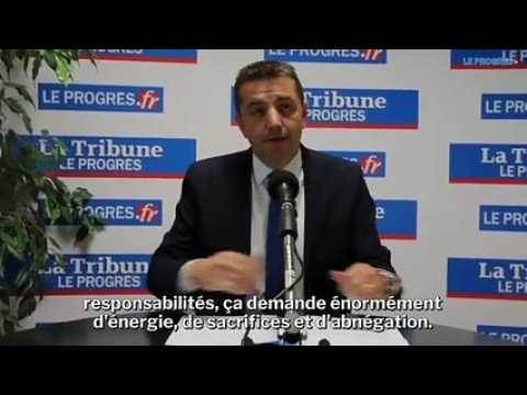 Gael Perdriau candidat à la mairie de Saint-Etienne