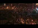 Protesters rally in Lebanese capital for third night - Label : AFPTV - First images - Category : News