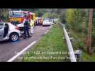 Choc frontal fatal pour un motard de 55 ans