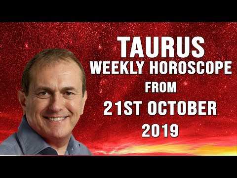 Taurus Weekly Horoscope from 21st October 2019 - relationships take centre stage...
