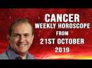 Cancer Weekly Horoscope 21st October 2019 - life gets seriously exciting!