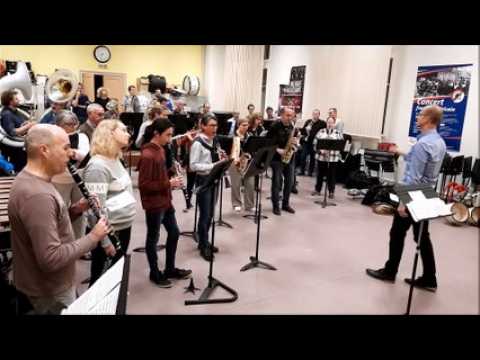 Une quarantaine de musiciens de l’Aire urbaine ont répété en vue de la manifestation de soutien à General Electric