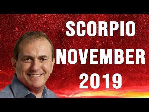 Scorpio November 2019 - Monthly Horoscope &amp; Astrology - Good financial news beckons...