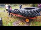 Dans les coulisses d'un entra&icirc;nement (tr&egrave;s) sportif avec des athl&egrave;tes du strongman - Label : Vosges Matin - Category : Sport