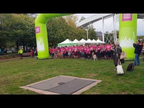 Top départ canon pour la Pink Run