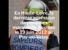 La dernière agression marquante des sapeurs-pompiers de Haute-Loire