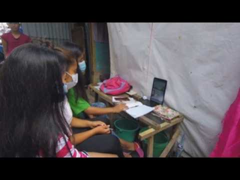 Philippines begins new school year with virtual classes amid pandemic